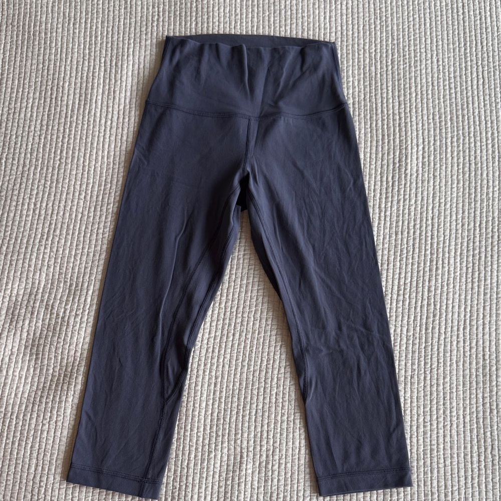 lululemon athletica Purple Grey Align Crop